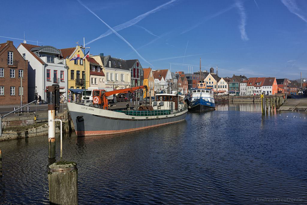 Binnenhafen in Husum