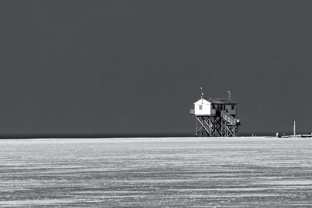 Pfahlbauten in Sankt Peter-Ording