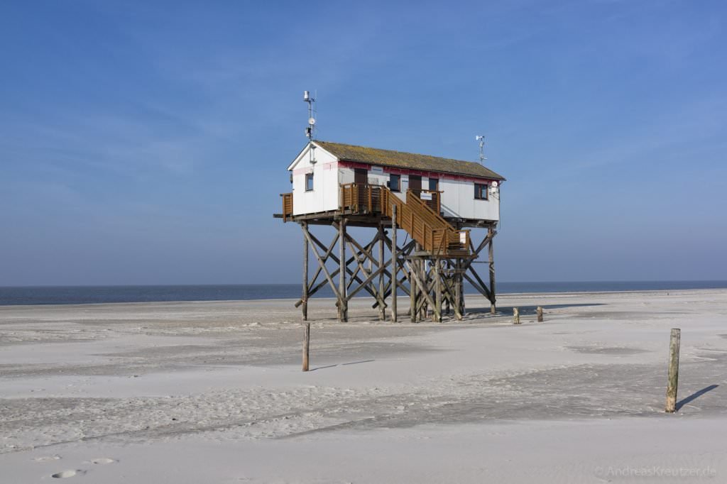 Pfahlbauten in Sankt Peter-Ording