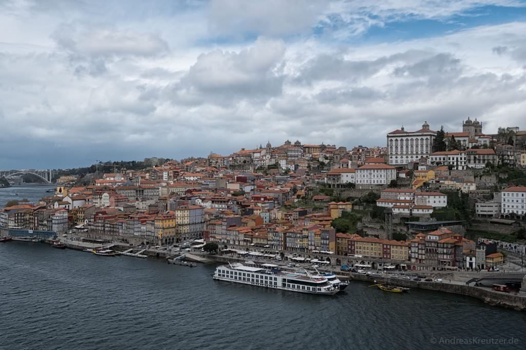 Blick auf die Altstadt von Porto