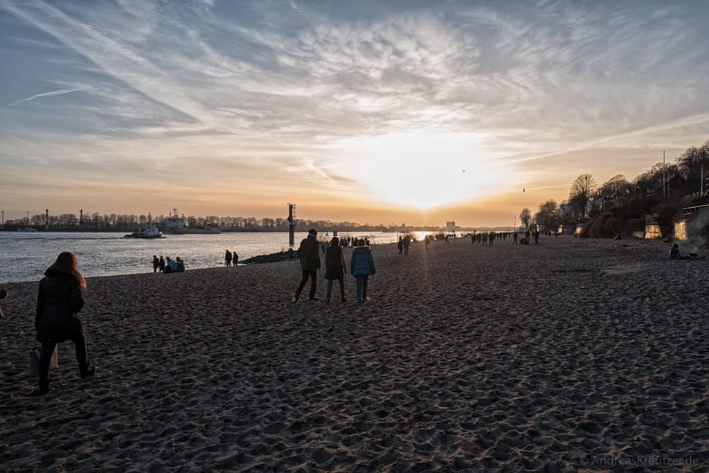 Elbstrand bei Övelgönne