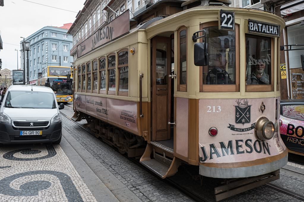 Straßenbahn in Porto