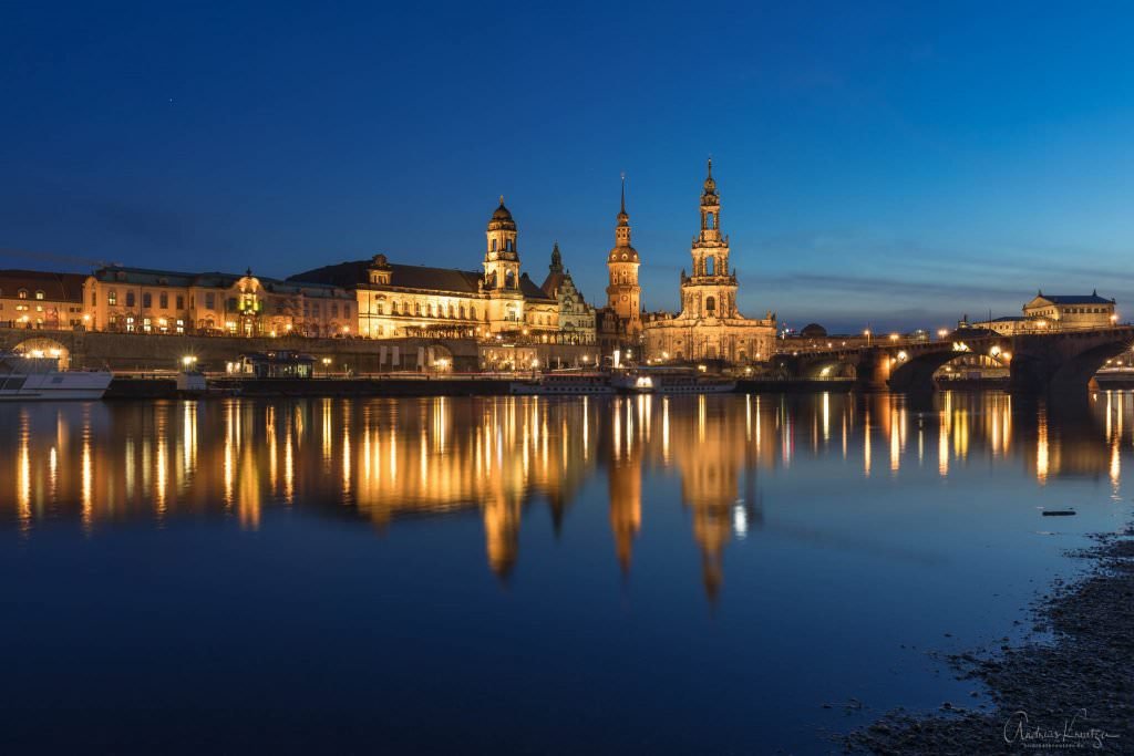 Blick auf die Dresdner Altstadt