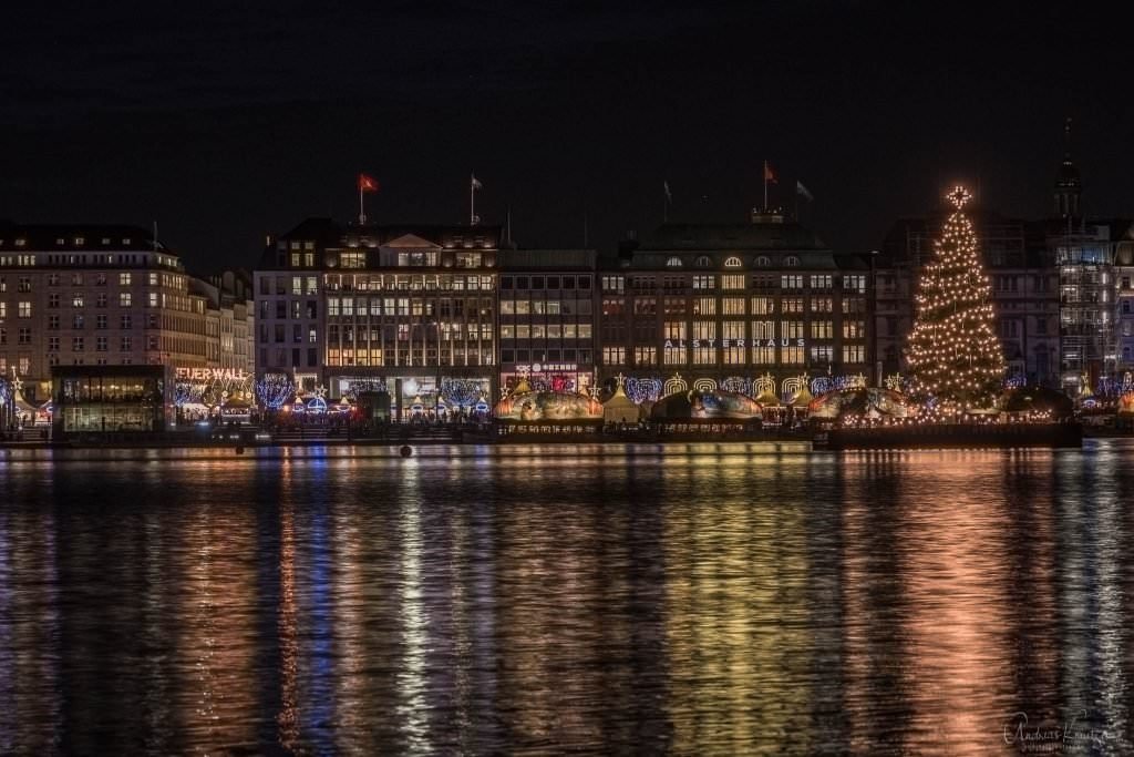 Binnenalster zur Weihnachtszeit