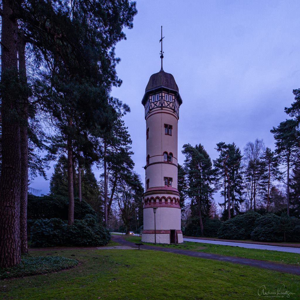 Wasserturm auf dem Ohlsdorfer Friedhof