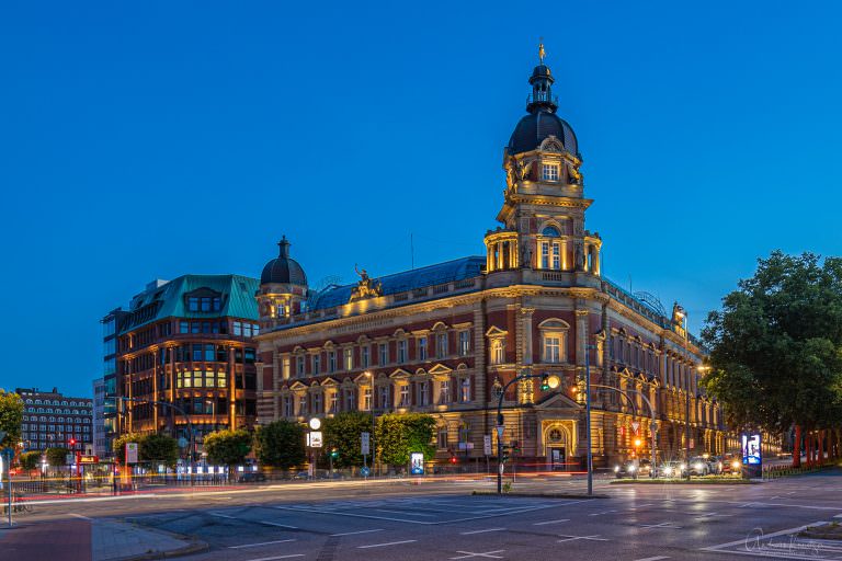 Alte Oberpostdirektion in Hamburg