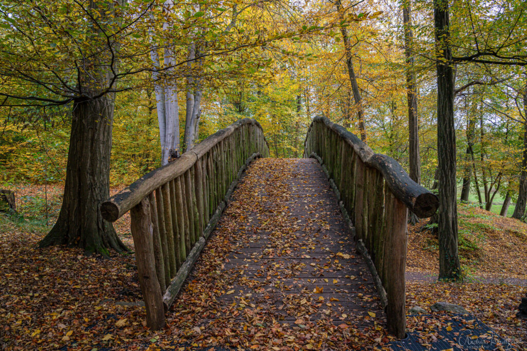 Knüppelbrücke im Jenisch Park