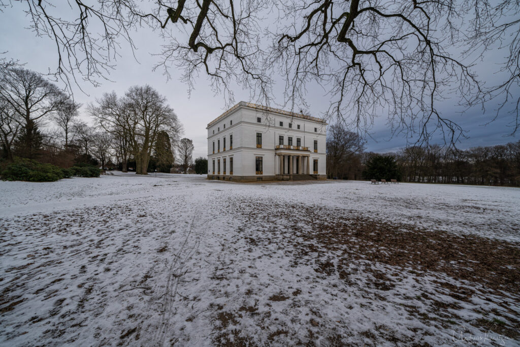 Jenisch Haus im Winter