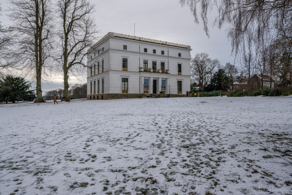 Jenisch Haus im Winter