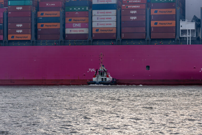 Containerschiff ONE INNOVATION in Hamburg