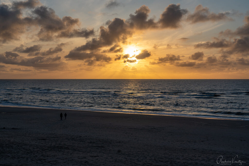 Sonnenuntergang auf Sylt