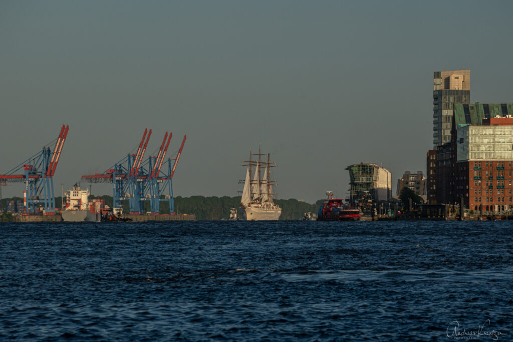 Sea Cloud Spirit in Hamburg