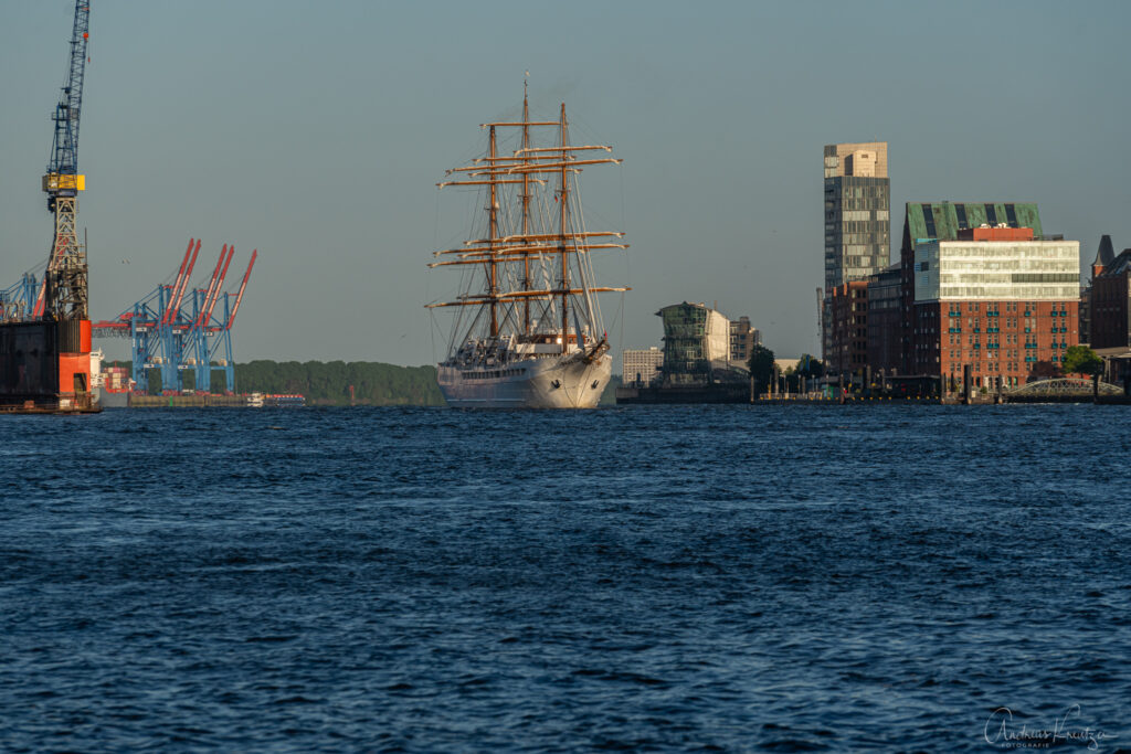 Sea Cloud Spirit in Hamburg