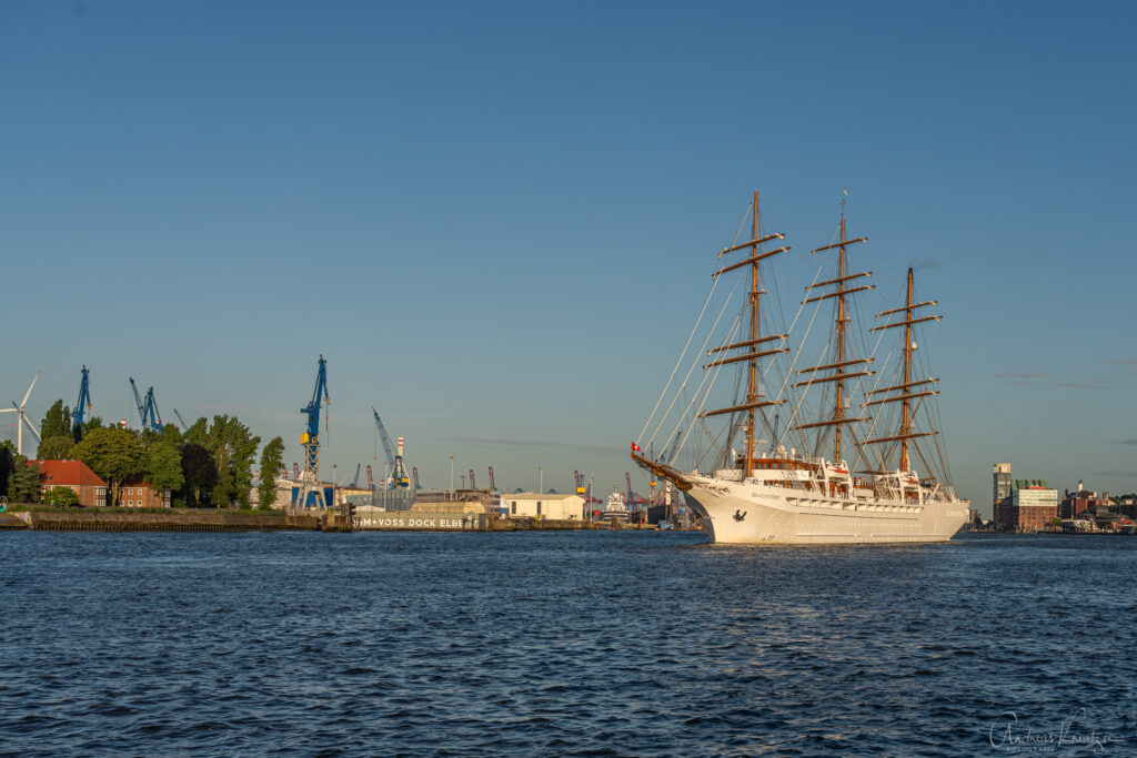 Sea Cloud Spirit in Hamburg