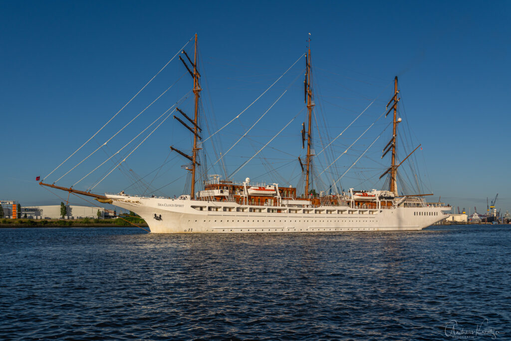 Sea Cloud Spirit in Hamburg