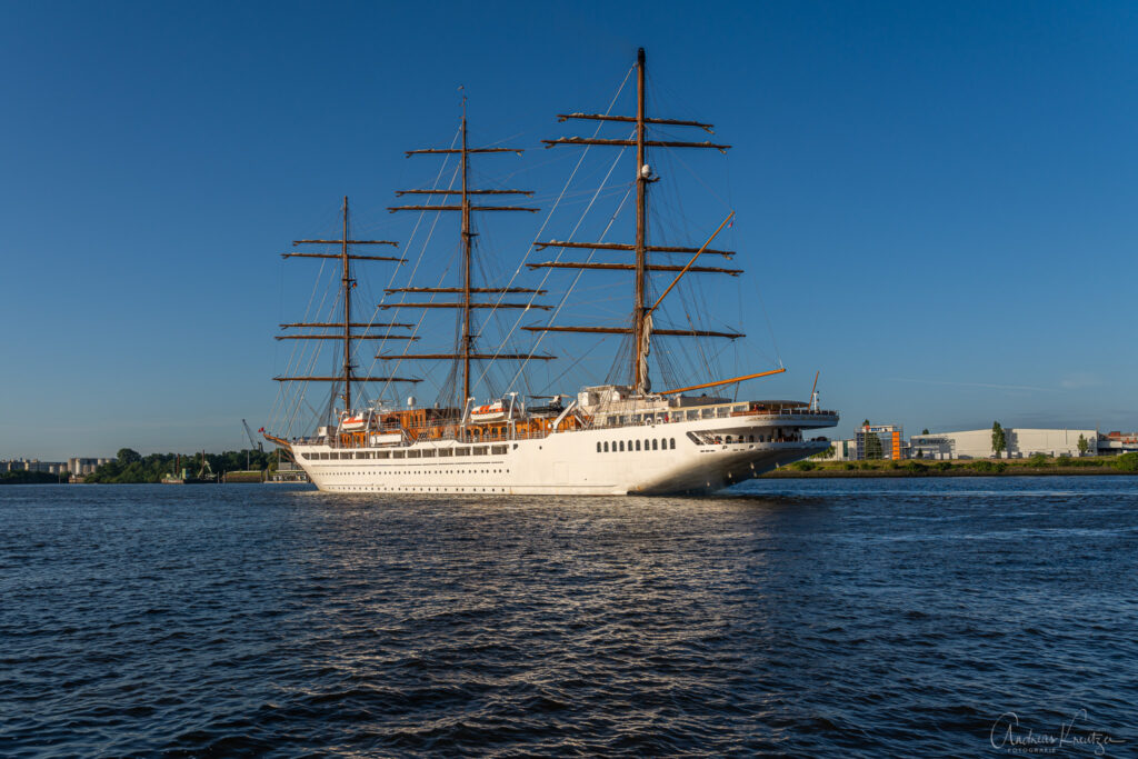 Sea Cloud Spirit in Hamburg