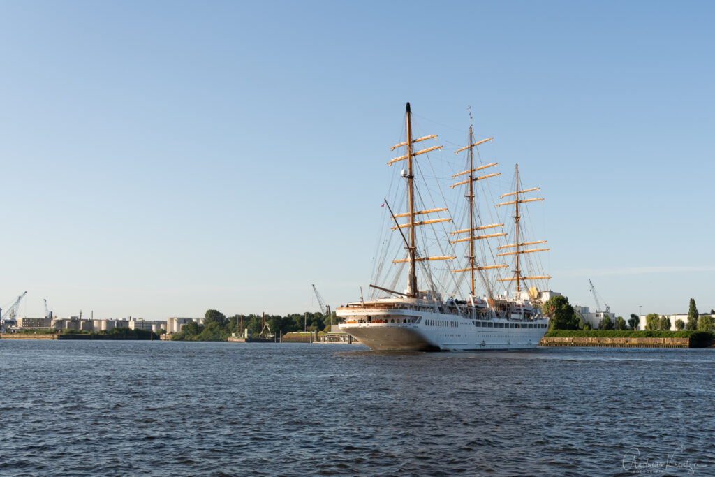 Sea Cloud Spirit in Hamburg