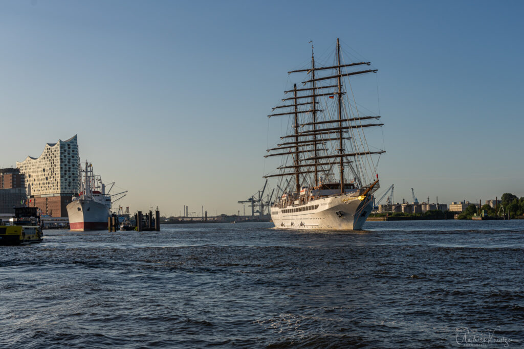 Sea Cloud Spirit in Hamburg